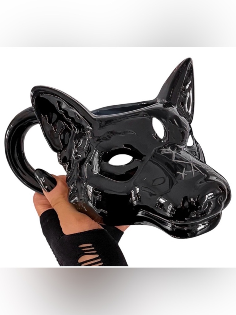 Killstar Mug 16 oz XL Gmork Ceramic Wolf Haunted Homeware